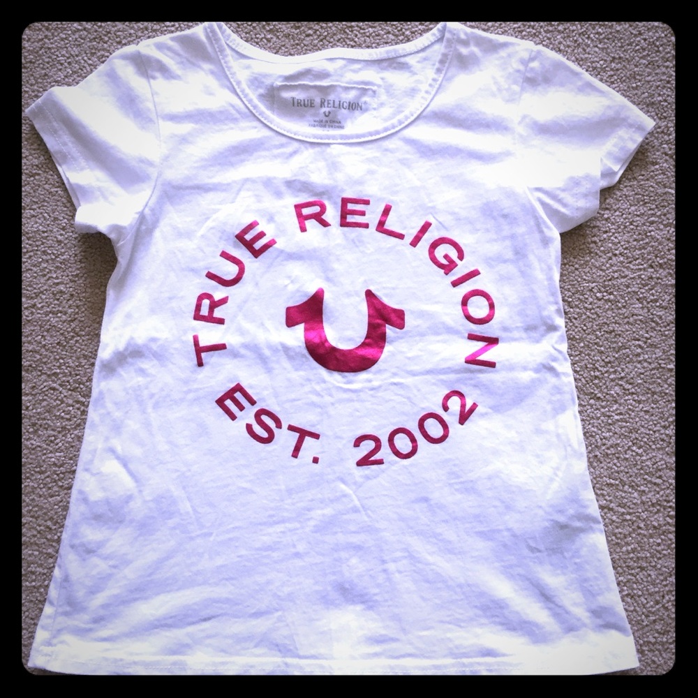 Girls True Religion Flare T-shirt